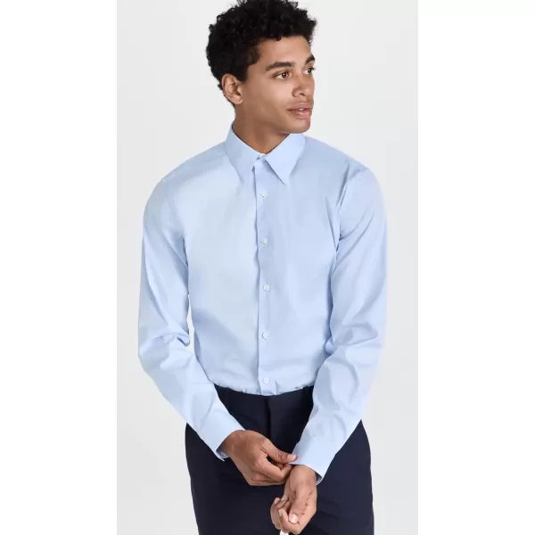 Theory Mens Sylvain Good Cotton ShirtOlympic