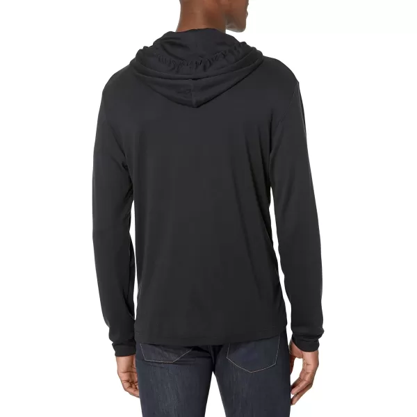 Theory Mens Traer Hoodie Anemone MilanoBlack