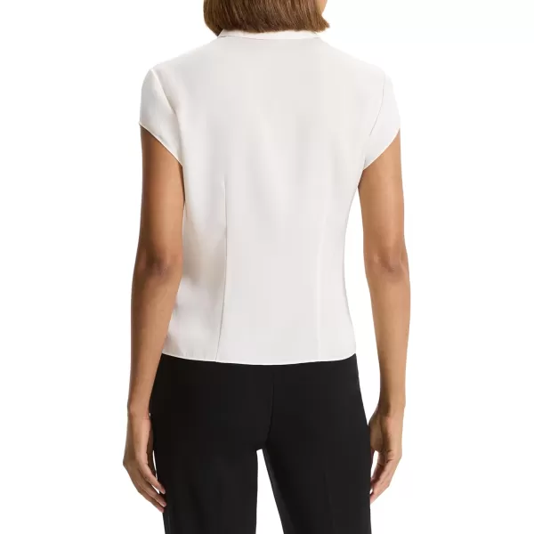 Theory Womens Cap Sleeve BlouseIvory