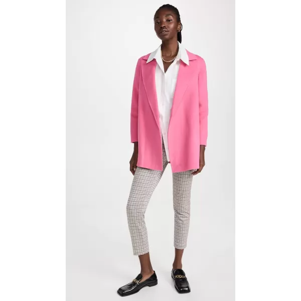 Theory Womens Clairene CoatPink Orchid