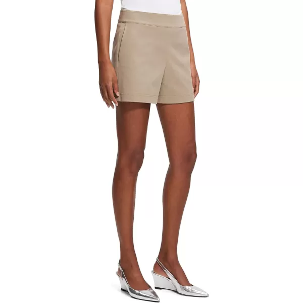 Theory Womens Clean Twill Mini ShortBark