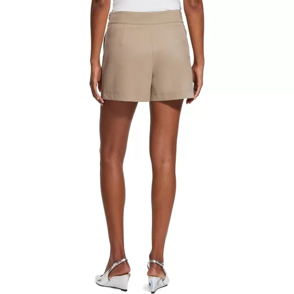 Theory Womens Clean Twill Mini ShortBark