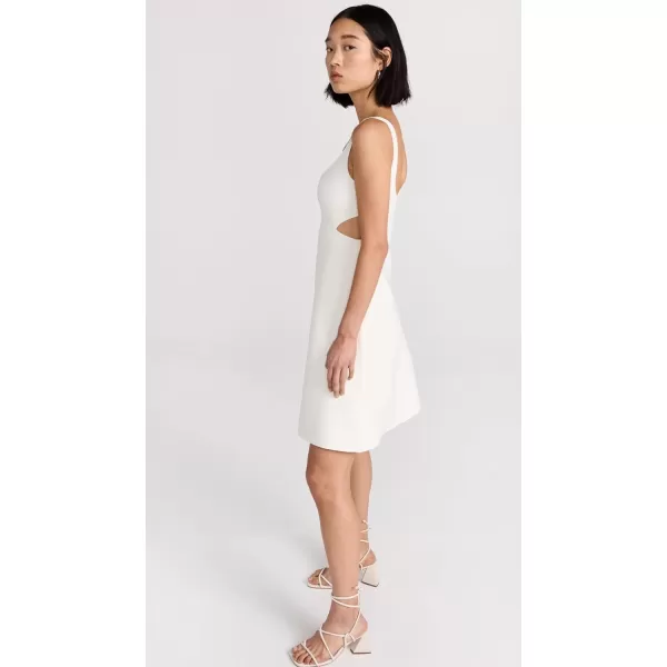 Theory Womens Cut Out Flare DressWhite