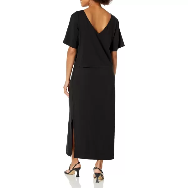 Theory Womens Easy Layer DressBlack