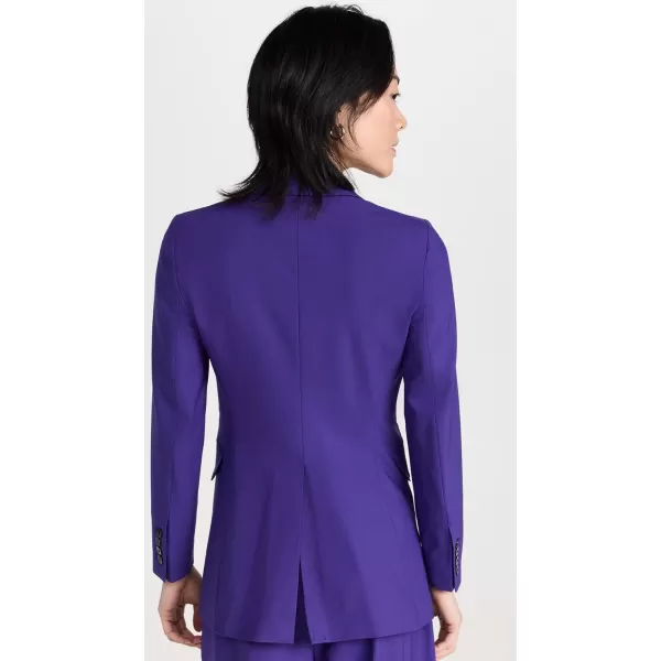 Theory Womens Etiennette BlazerBlue Iris