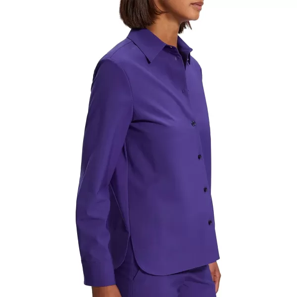 Theory Womens New Straight ShirtBlue Iris