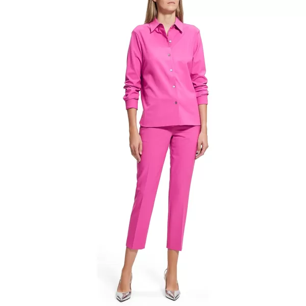 Theory Womens New Straight ShirtCarnation