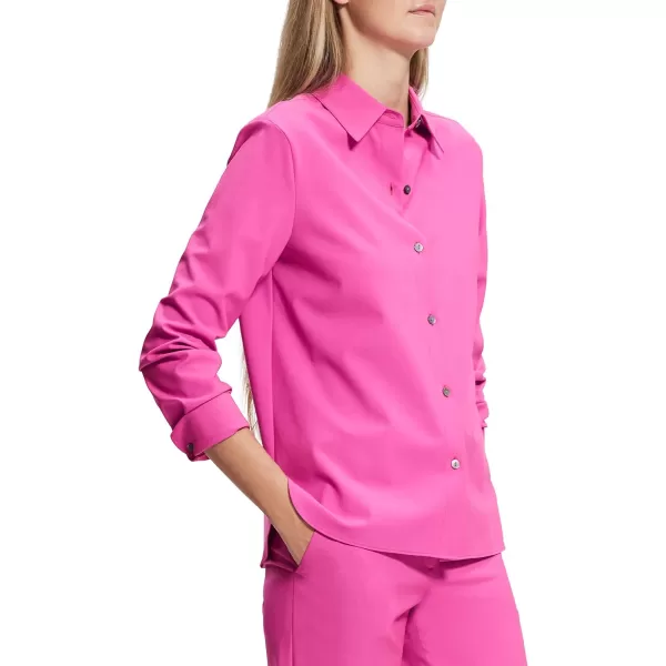 Theory Womens New Straight ShirtCarnation