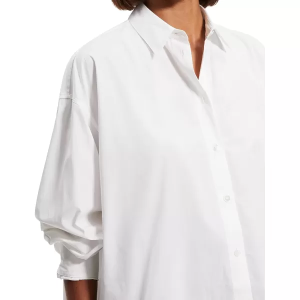 Theory Womens Oversized ShirtWhite