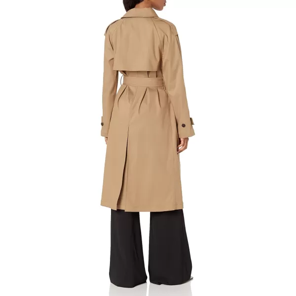 Theory Womens Sb TrenchEssentialCamel