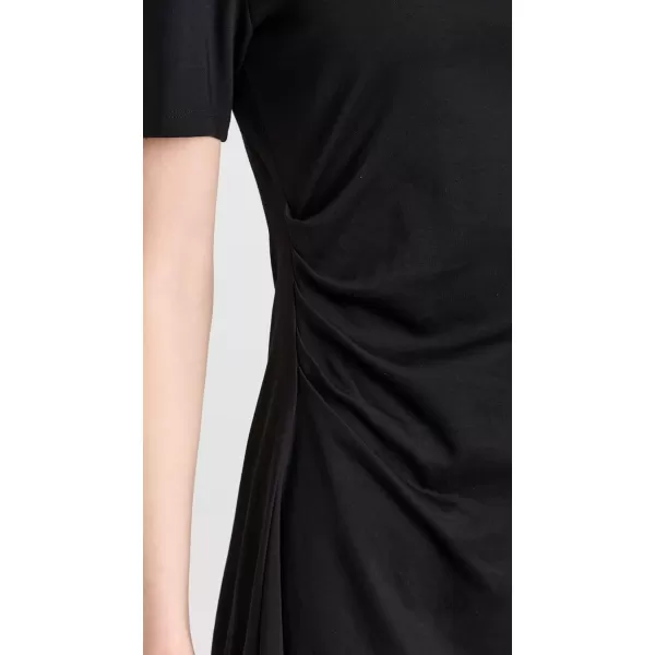 Theory Womens Side Drape DressBlack