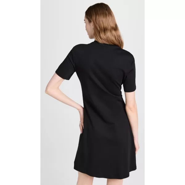 Theory Womens Side Drape DressBlack