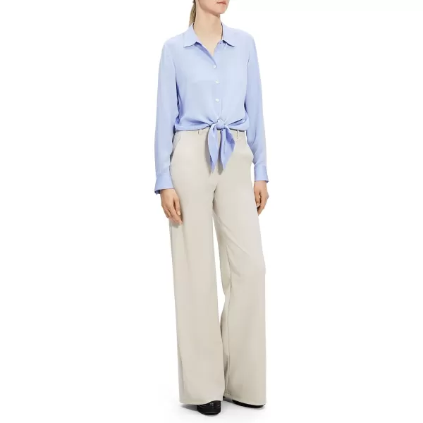 Theory Womens TieWaist BlouseRegatta