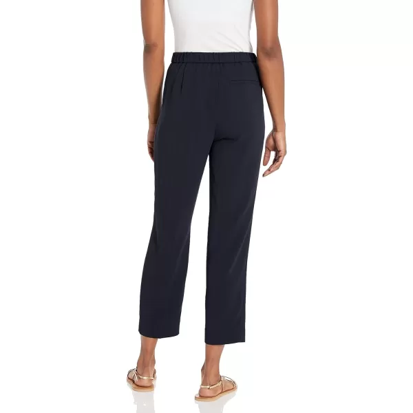 Theory Womens Treeca Pullon Pant in Admiral CrepeDeep Navy