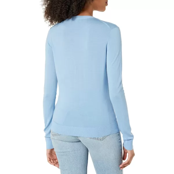 Theory Womens Vneck CardiRegal WoPowder Blue