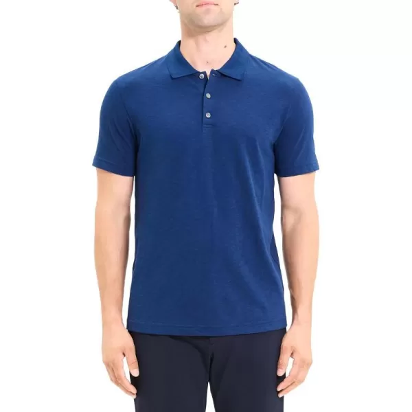 Theory Mens Bron Polo in CosmosBlueberry