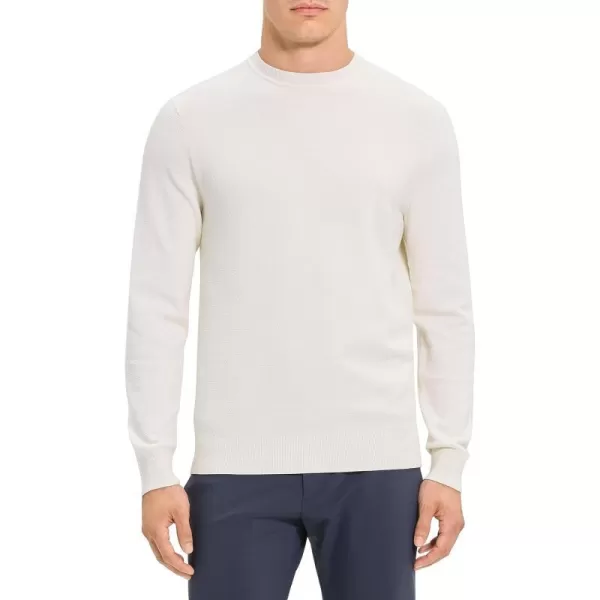 Theory Mens Datter Crew SweaterIvory