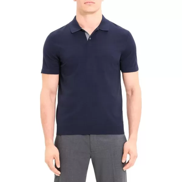 Theory Mens Goris PoloBalticGrey Heather