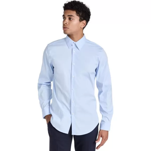 Theory Mens Sylvain Good Cotton ShirtOlympic