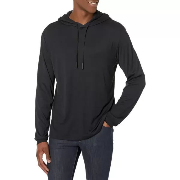 Theory Mens Traer Hoodie Anemone MilanoBlack