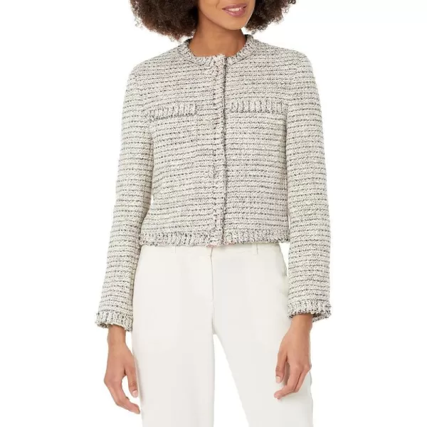 Theory Womens Cropped JKT TPrestoCoral Multi