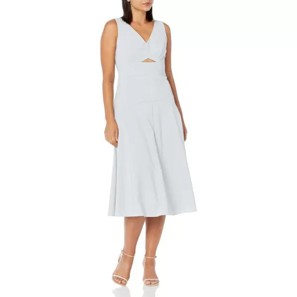 Theory Womens Cutout Dress in Crisp PolyHarbour