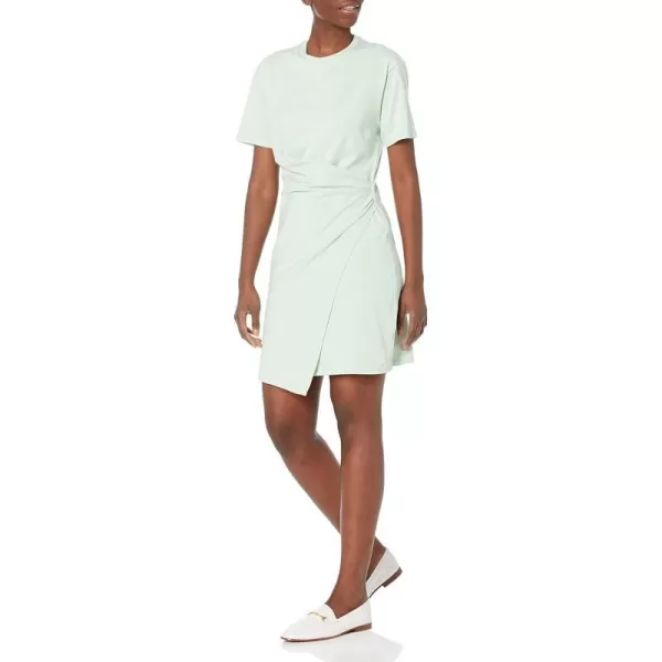 Theory Womens Drape Tee DressMint