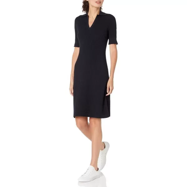 Theory Womens Lace T Polo DressNavy