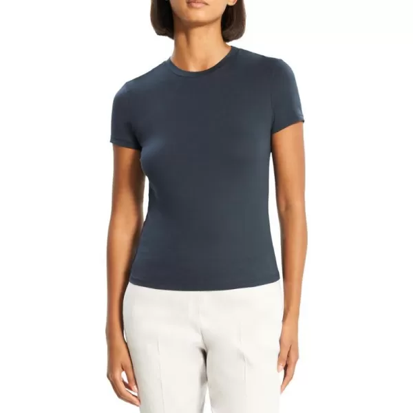 Theory Womens Tiny Tee 2Nocturne Navy