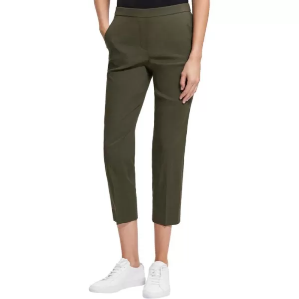 Theory Womens Treeca Pull on PantDark Olive