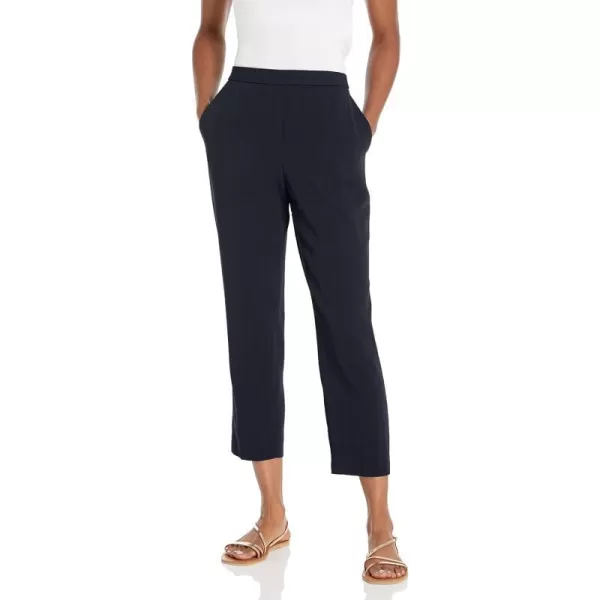 Theory Womens Treeca Pullon Pant in Admiral CrepeDeep Navy