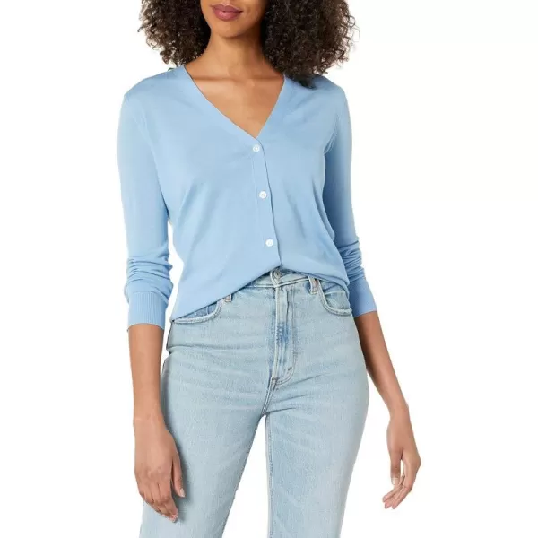 Theory Womens Vneck CardiRegal WoPowder Blue