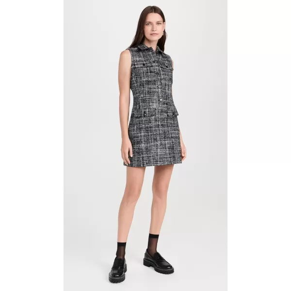 Theory Womens Military Midi DressBlack Multi