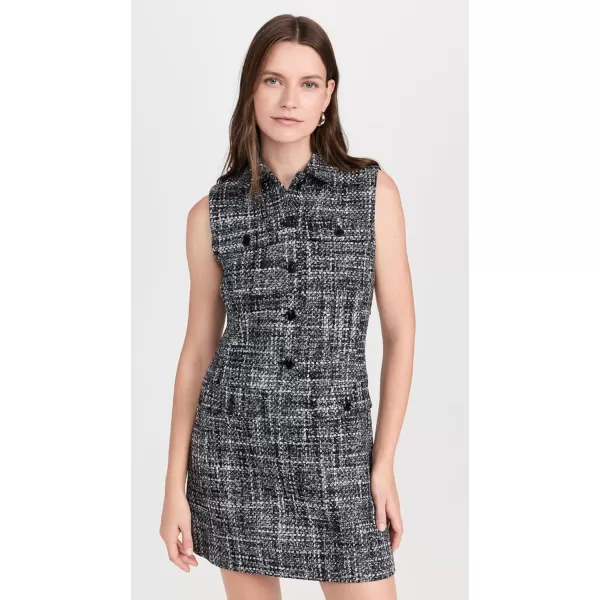 Theory Womens Military Midi DressBlack Multi