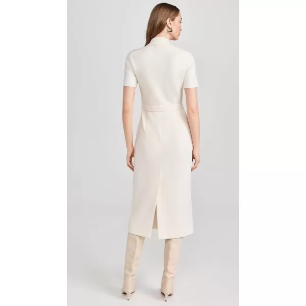 Theory Womens Military Midi DressRice