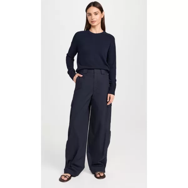 Theory Womens Cropped PulloverNavyNavy