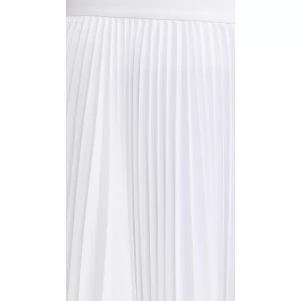 Theory Womens Pleated Midi SkirtWhite