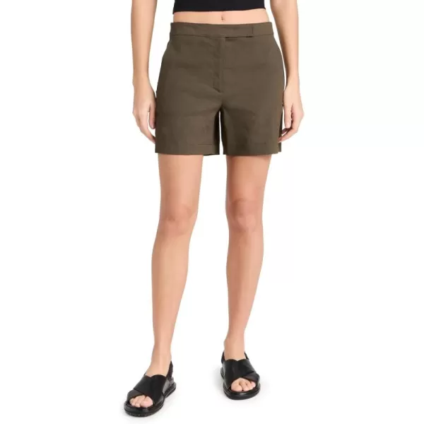 Theory Womens Waist Tab ShortsDark Olive