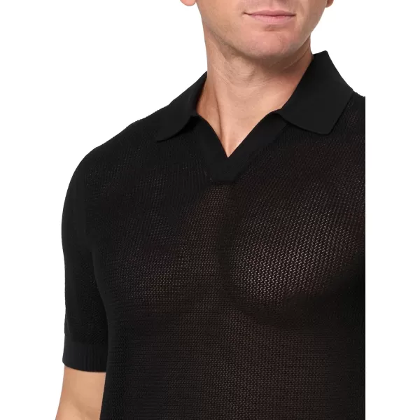 imageTheory Mens Cairn Polo in BreachBlack