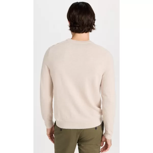 imageTheory Mens Hilles Crew in CashmereWheat