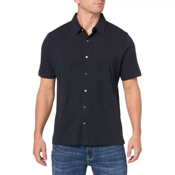 imageTheory Mens Noran Short Sleeve Shirt in CosmosEclipse