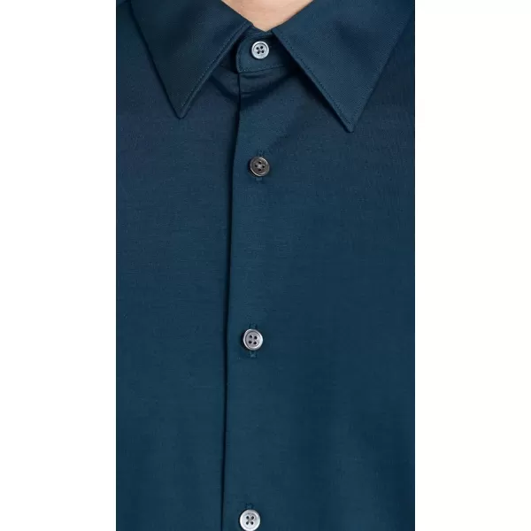 imageTheory Mens Sylvain Shirt in Structure KnitTwilight