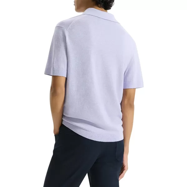 imageTheory Mens Brennan Polo in Pacific LinenSoft Iris