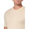 imageTheory Mens Damian Short Sleeve Shirt in Tactile CottonSand