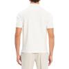 imageTheory Mens Ryder Quarterzip Polo in Relay JerseyWhite