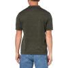 imageTheory Mens Short Sleeve Button Down Shirt in Pacific LinenDark Olive