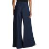 imageTheory Womens Pleated Wide Leg Pant Indigo