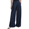 imageTheory Womens Pleated Wide Leg Pant Indigo