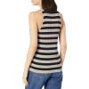 imageTheory Womens Classic Stripe TankClassic KhakiDeep Navy