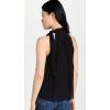 imageTheory Womens Halter Bow Top in Silk CrinkleBlack